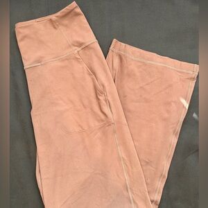Lululemon size 8 wide leg brown pants